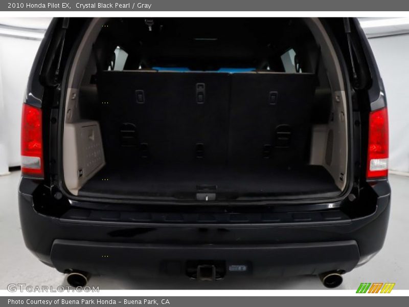 Crystal Black Pearl / Gray 2010 Honda Pilot EX