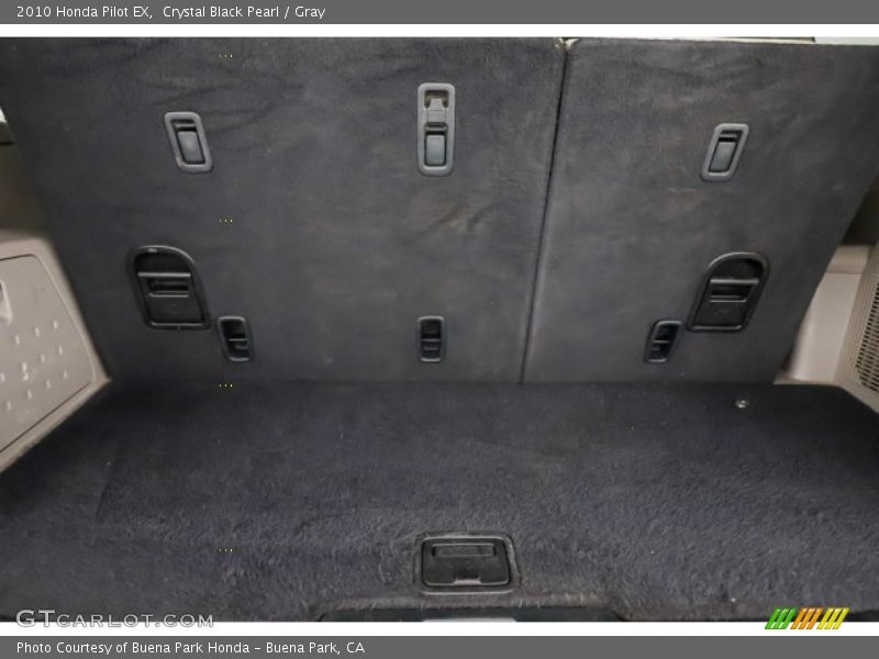Crystal Black Pearl / Gray 2010 Honda Pilot EX