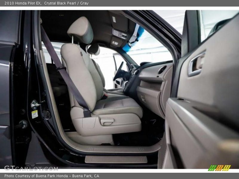 Crystal Black Pearl / Gray 2010 Honda Pilot EX