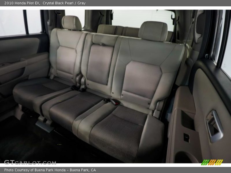 Crystal Black Pearl / Gray 2010 Honda Pilot EX