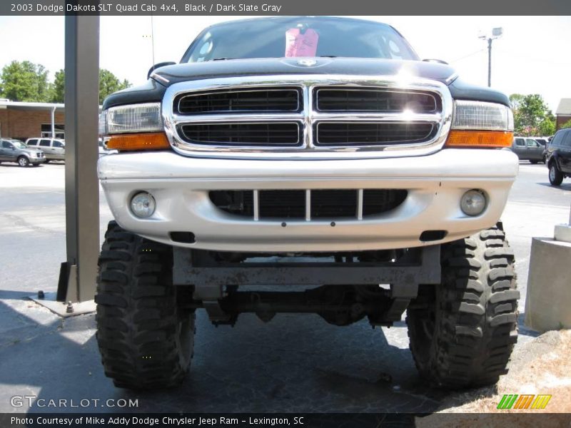 Black / Dark Slate Gray 2003 Dodge Dakota SLT Quad Cab 4x4