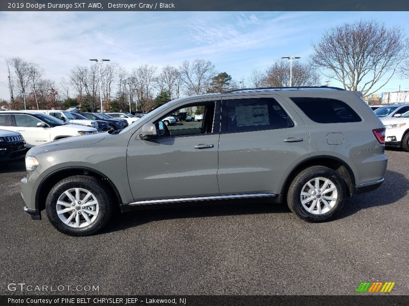  2019 Durango SXT AWD Destroyer Gray