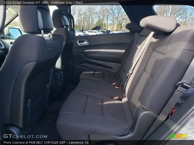 Destroyer Gray / Black 2019 Dodge Durango SXT AWD