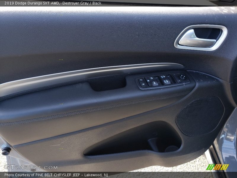 Destroyer Gray / Black 2019 Dodge Durango SXT AWD