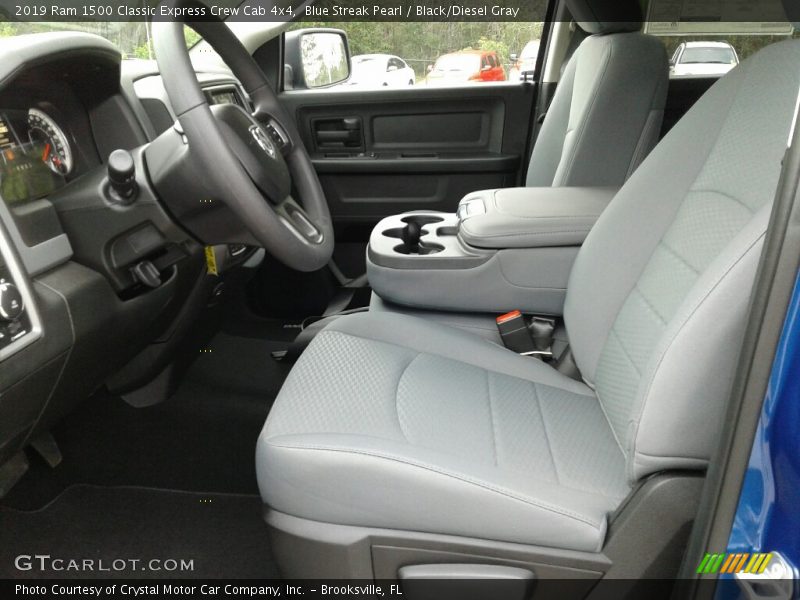 Front Seat of 2019 1500 Classic Express Crew Cab 4x4