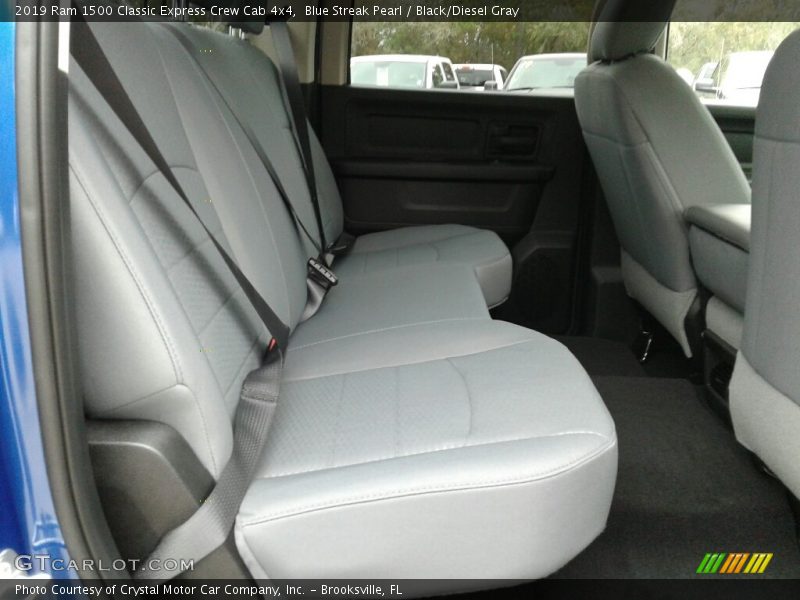 Rear Seat of 2019 1500 Classic Express Crew Cab 4x4