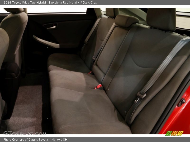 Barcelona Red Metallic / Dark Gray 2014 Toyota Prius Two Hybrid