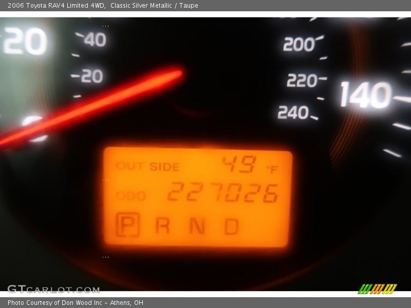 Classic Silver Metallic / Taupe 2006 Toyota RAV4 Limited 4WD