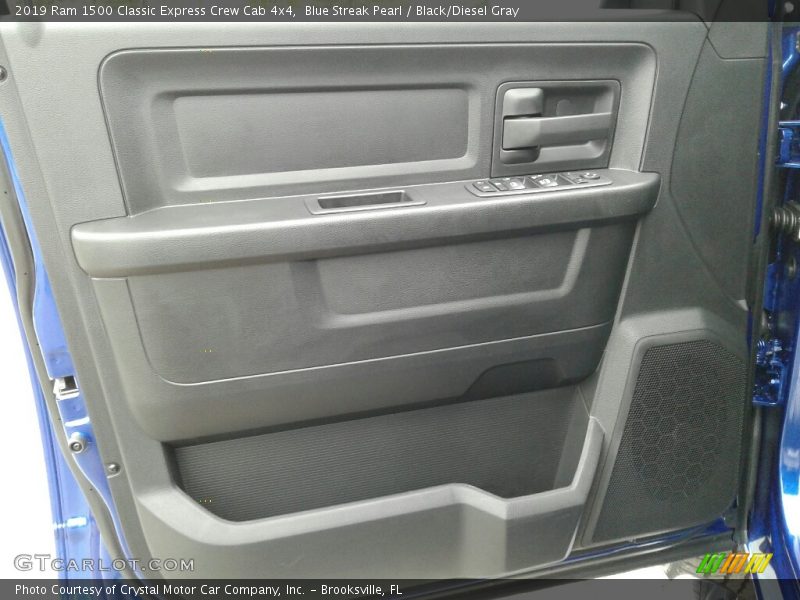 Blue Streak Pearl / Black/Diesel Gray 2019 Ram 1500 Classic Express Crew Cab 4x4