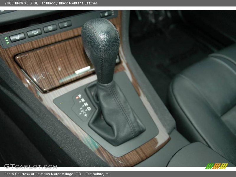 Jet Black / Black Montana Leather 2005 BMW X3 3.0i