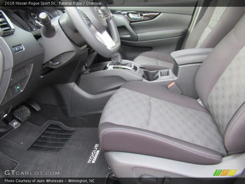 Palatial Ruby / Charcoal 2018 Nissan Rogue Sport SV
