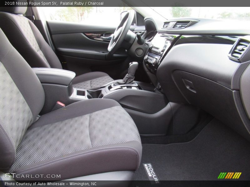Palatial Ruby / Charcoal 2018 Nissan Rogue Sport SV