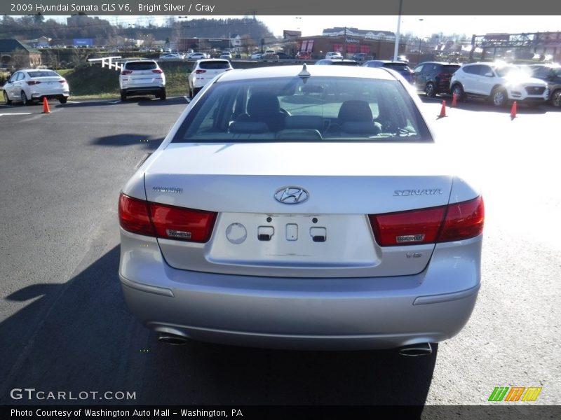 Bright Silver / Gray 2009 Hyundai Sonata GLS V6