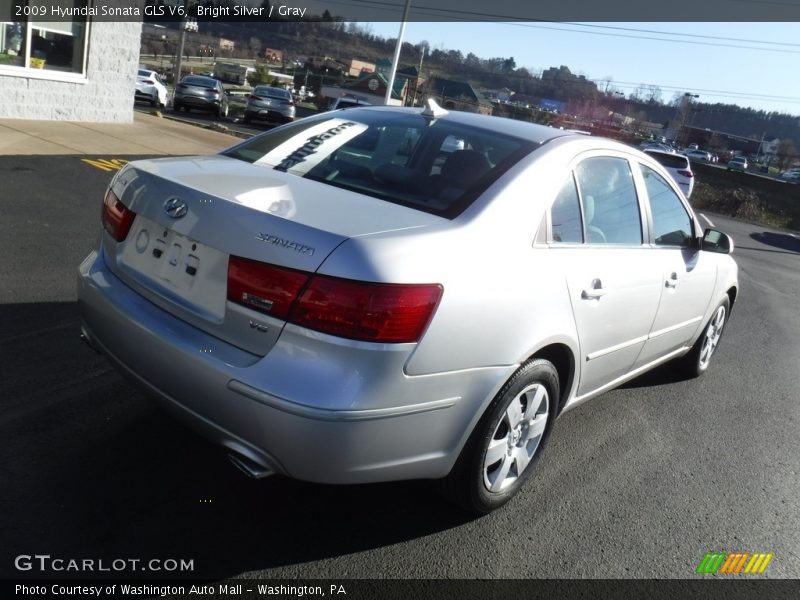 Bright Silver / Gray 2009 Hyundai Sonata GLS V6