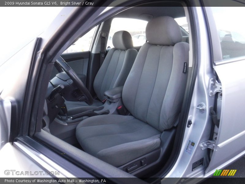 Bright Silver / Gray 2009 Hyundai Sonata GLS V6