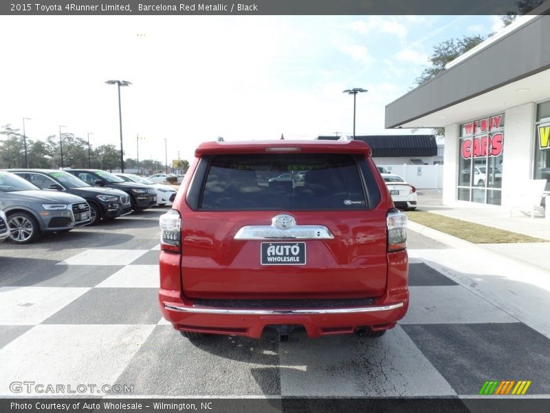 Barcelona Red Metallic / Black 2015 Toyota 4Runner Limited