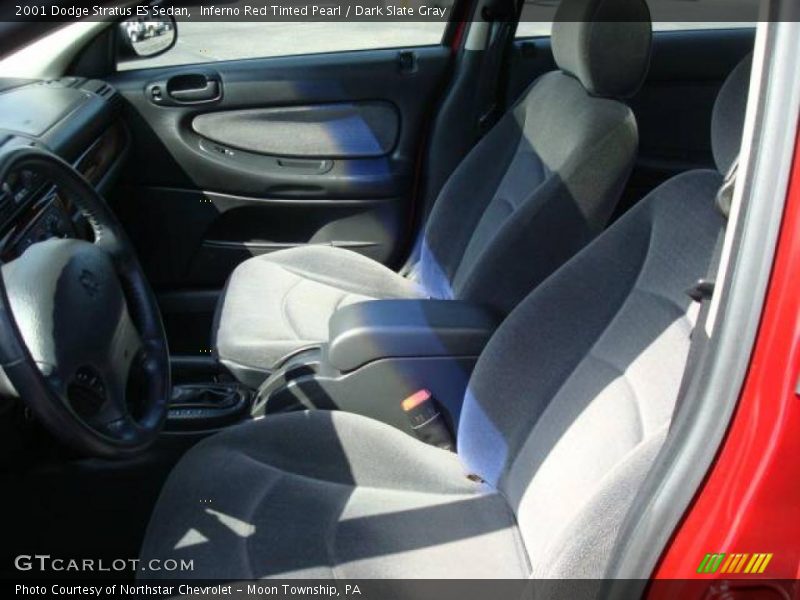 Inferno Red Tinted Pearl / Dark Slate Gray 2001 Dodge Stratus ES Sedan