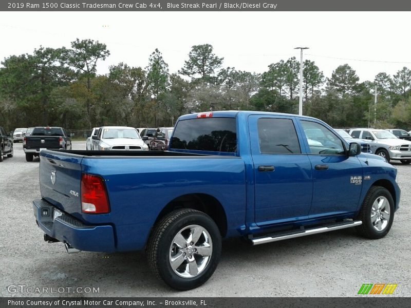 Blue Streak Pearl / Black/Diesel Gray 2019 Ram 1500 Classic Tradesman Crew Cab 4x4