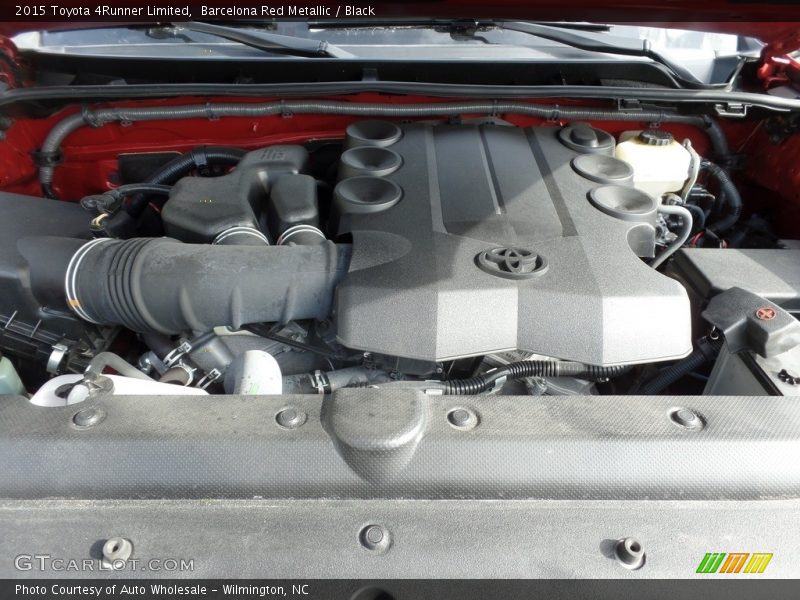 Barcelona Red Metallic / Black 2015 Toyota 4Runner Limited