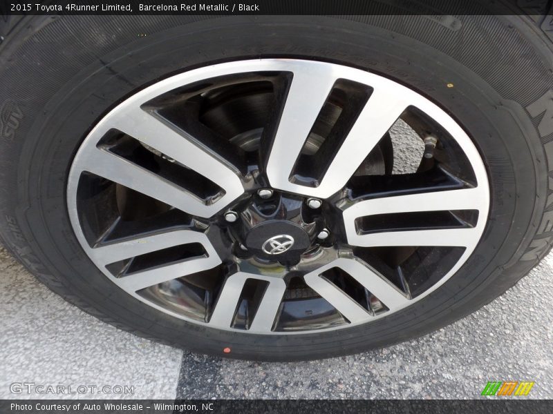 Barcelona Red Metallic / Black 2015 Toyota 4Runner Limited