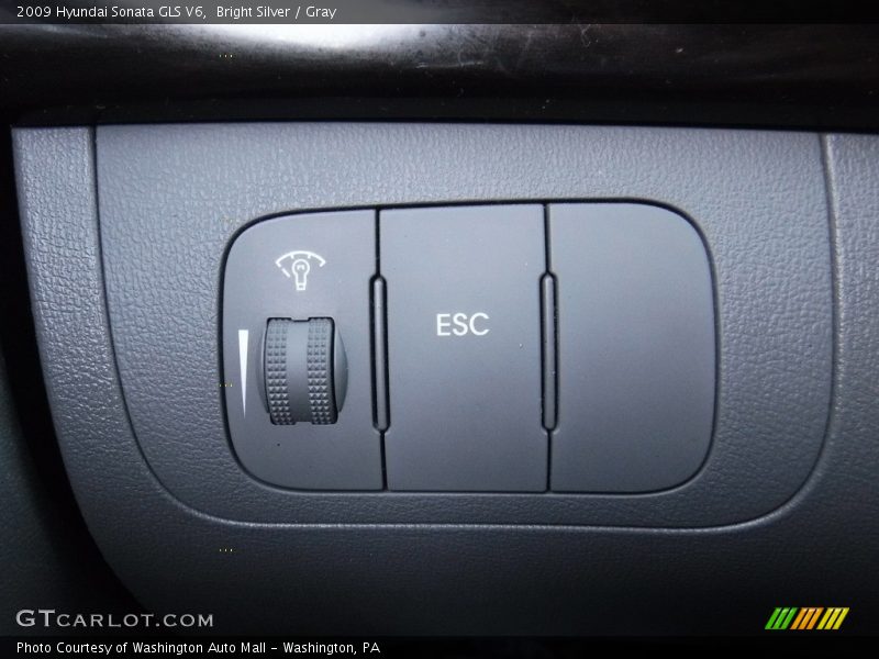 Bright Silver / Gray 2009 Hyundai Sonata GLS V6