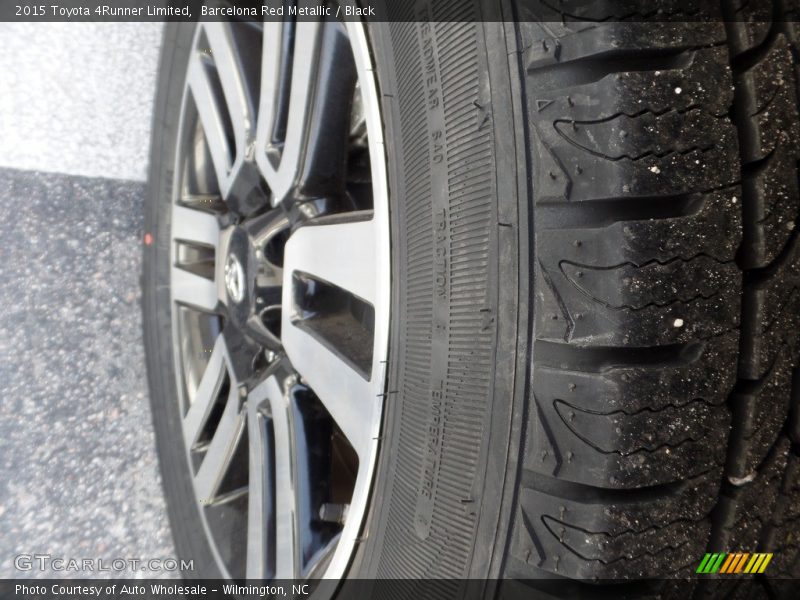 Barcelona Red Metallic / Black 2015 Toyota 4Runner Limited