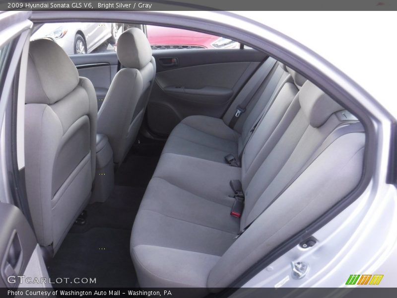 Bright Silver / Gray 2009 Hyundai Sonata GLS V6