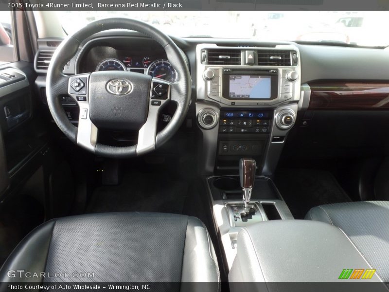 Barcelona Red Metallic / Black 2015 Toyota 4Runner Limited