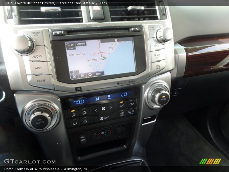 Barcelona Red Metallic / Black 2015 Toyota 4Runner Limited
