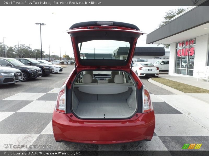 Barcelona Red Metallic / Bisque 2014 Toyota Prius Two Hybrid