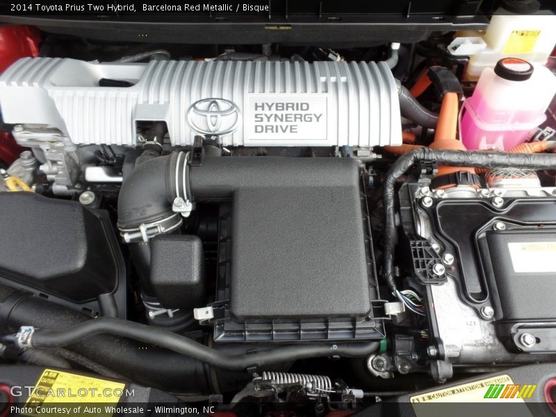 Barcelona Red Metallic / Bisque 2014 Toyota Prius Two Hybrid