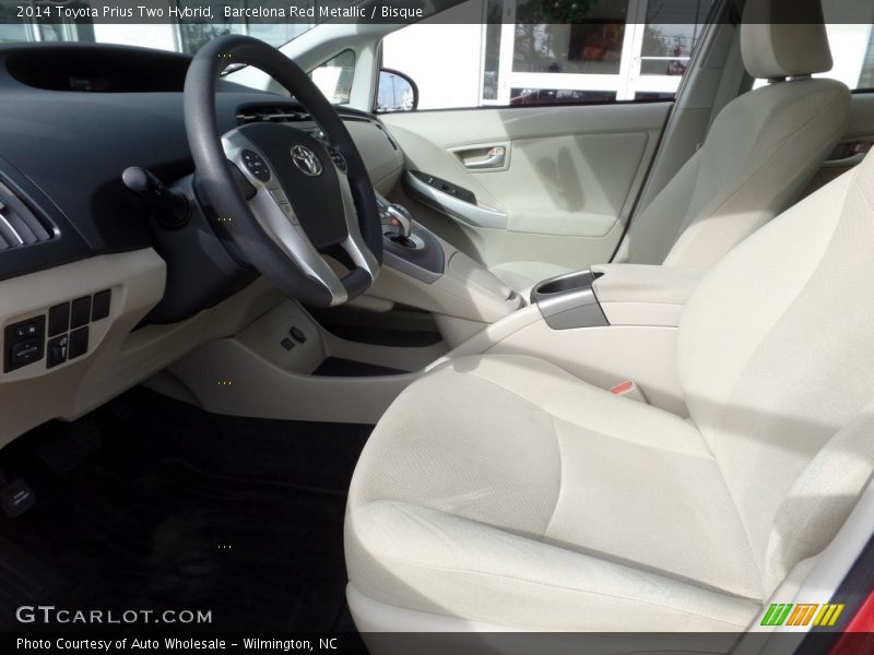 Barcelona Red Metallic / Bisque 2014 Toyota Prius Two Hybrid