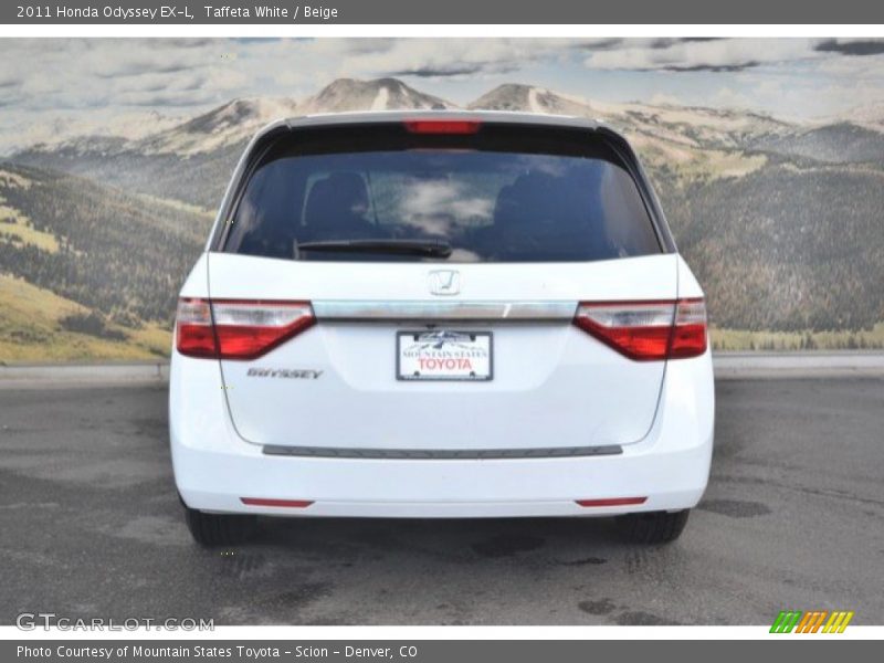 Taffeta White / Beige 2011 Honda Odyssey EX-L