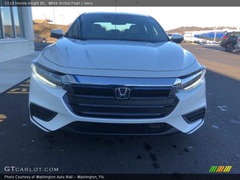 White Orchid Pearl / Ivory 2019 Honda Insight EX