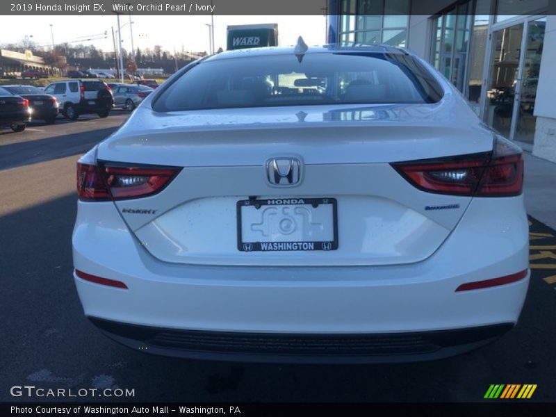 White Orchid Pearl / Ivory 2019 Honda Insight EX
