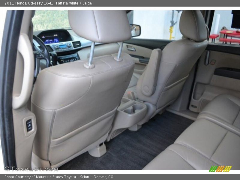 Taffeta White / Beige 2011 Honda Odyssey EX-L