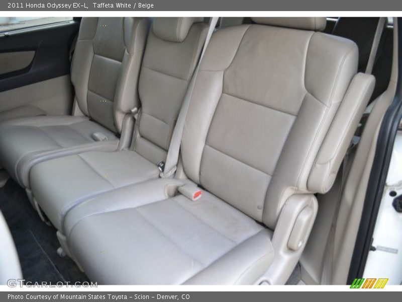 Taffeta White / Beige 2011 Honda Odyssey EX-L