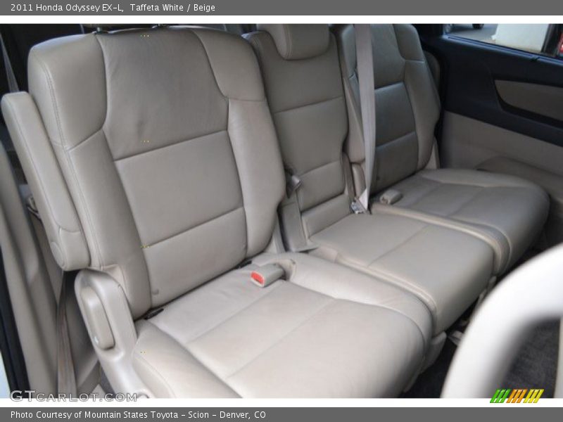 Taffeta White / Beige 2011 Honda Odyssey EX-L