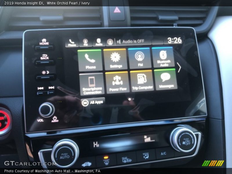 White Orchid Pearl / Ivory 2019 Honda Insight EX