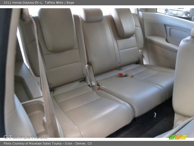 Taffeta White / Beige 2011 Honda Odyssey EX-L