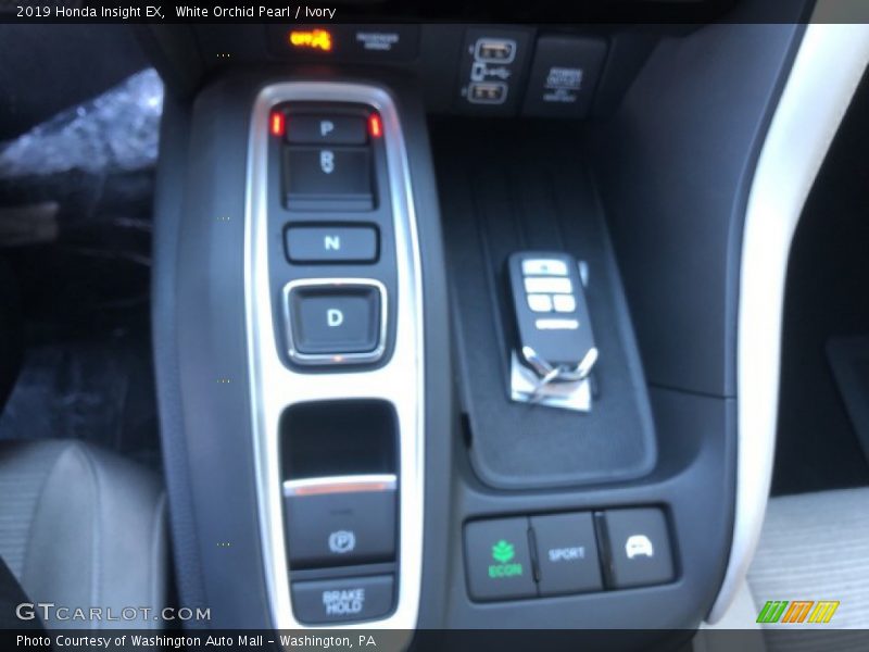 White Orchid Pearl / Ivory 2019 Honda Insight EX