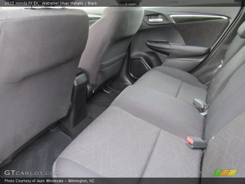 Alabaster Silver Metallic / Black 2015 Honda Fit EX