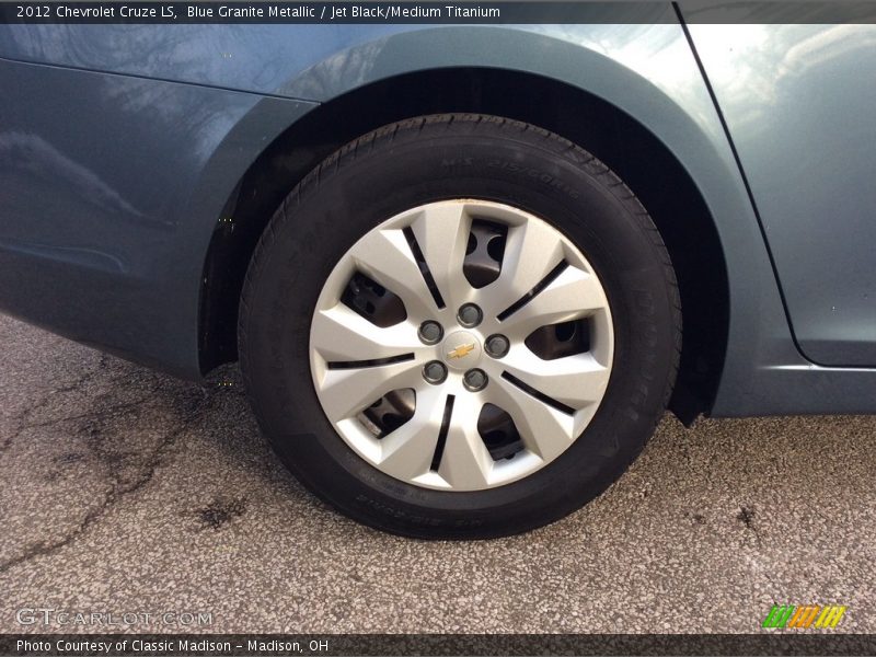 Blue Granite Metallic / Jet Black/Medium Titanium 2012 Chevrolet Cruze LS