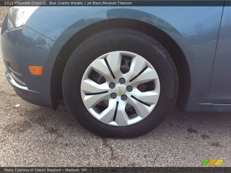 Blue Granite Metallic / Jet Black/Medium Titanium 2012 Chevrolet Cruze LS