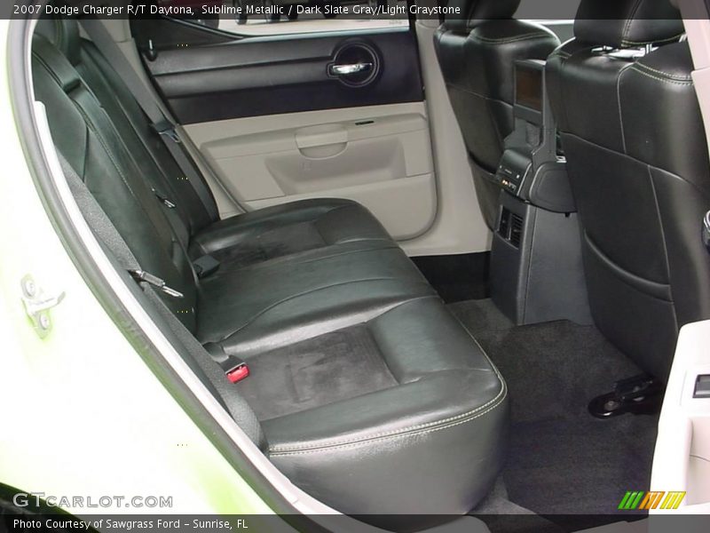 Sublime Metallic / Dark Slate Gray/Light Graystone 2007 Dodge Charger R/T Daytona