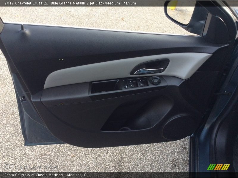 Blue Granite Metallic / Jet Black/Medium Titanium 2012 Chevrolet Cruze LS