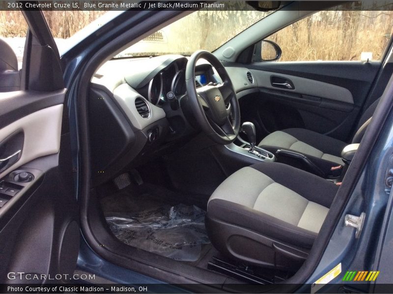Blue Granite Metallic / Jet Black/Medium Titanium 2012 Chevrolet Cruze LS