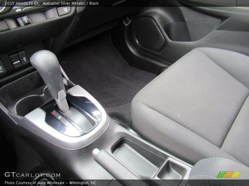 Alabaster Silver Metallic / Black 2015 Honda Fit EX