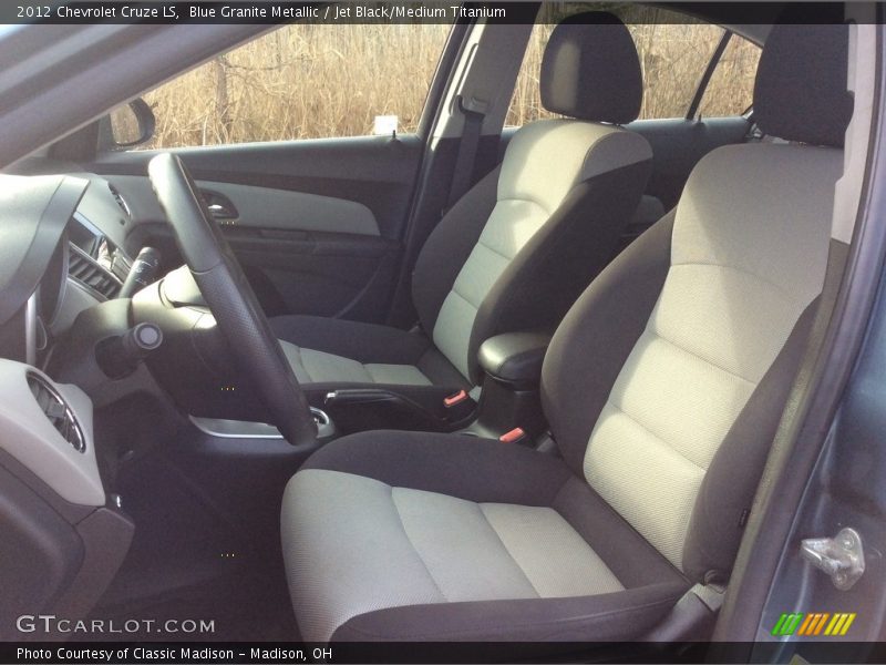 Blue Granite Metallic / Jet Black/Medium Titanium 2012 Chevrolet Cruze LS