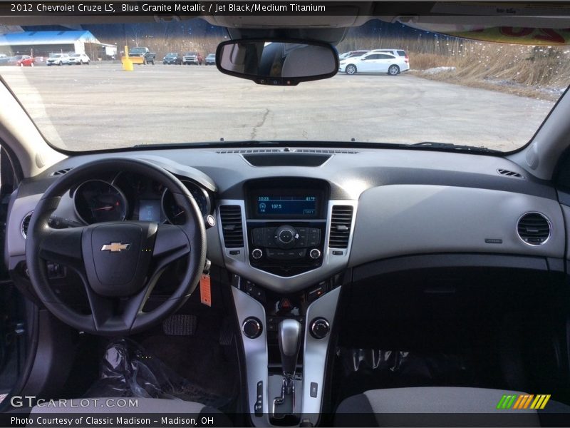 Blue Granite Metallic / Jet Black/Medium Titanium 2012 Chevrolet Cruze LS